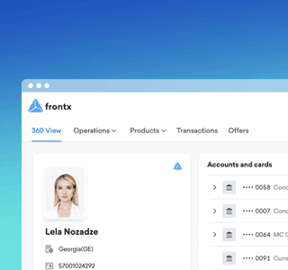 Transactions list UI
